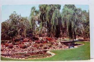 California Ca Anaheim City Park Postcard Old Vintage Card View Standard Souvenir