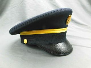 US Army Enlisted Dress Blue ASU Military Uniform Hat Cap Size 7 Bancroft 3