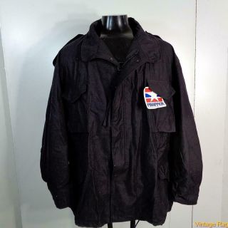 1997 Propper M - 65 Us Army Field Jacket Coat Mens 3xl Xxxl Black