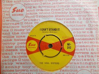 M - Uk Sue 45 - The Soul Sisters - " I Can 