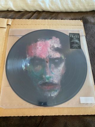 Very Rare/new,  Marilyn Manson We Are Chaos “infinite Darkness” Pic Disc -