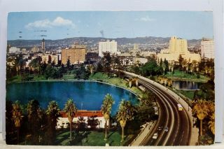 California Ca Los Angeles Mac Arthur Park Postcard Old Vintage Card View Post Pc