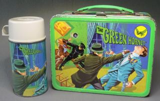 1967 The Green Hornet Lunchbox King Seeley Thermos Kato Vintage Metal