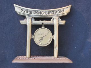1995 Usmc 220th Birthday Shinto - Camp Butler Okinawa,  3rd Mardiv,  3rd Mef,  1st Maw