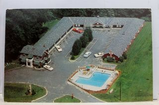 Massachusetts Ma West Springfield Motel Coffee Shop Postcard Old Vintage Card Pc