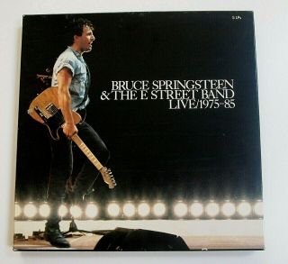 Bruce Springsteen Live 1975 - 85 5lp Box Set N Vinyl Uk Album Rare