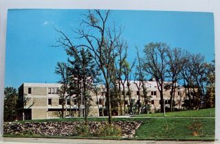 Illinois Il Dekalb Niu Northern University Montgomery Hall Postcard Old Vintage