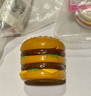 (3) Vintage McDonald’s Changeables - 1980s Big Mac,  McMuffin,  Drink - Some 2