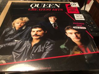 Queen Greatest Hits Double Lp Red Vinyl Hmv Exclusive Lp