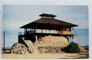 Arizona Az Yuma Watch Tower Water Tank Territorial Prison Postcard Old Vintage