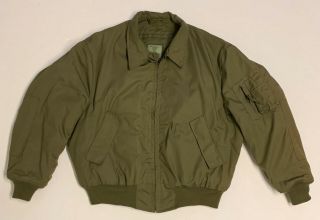 1996 Dated Cold Weather Cvc Jacket,  Extra Large Regular