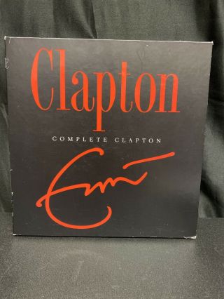 Eric Clapton Complete Clapton Vinyl 4xlp 2007 Cream Blind Faith Derek