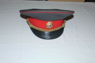 Authentic Russian Soviet Union Police Cap Uniform Hat