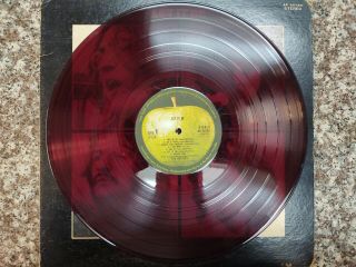 The Beatles Let It Be Apple Record Red Vinyl Album Japan Lp Gatefold Ap - 80189