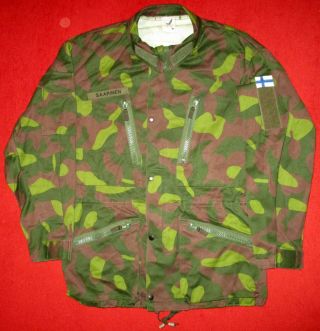 Finland Finnish M62 M91 Camouflage Camo Uniform Jacket Coat