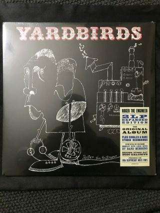 The Yardbirds Roger The Engineer 2 Lp 2020 Record Store Day Rsd - White Vinyl