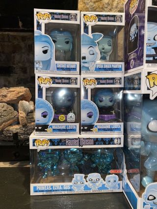 Funko Haunted Mansion Pops w/ Exclusives 2
