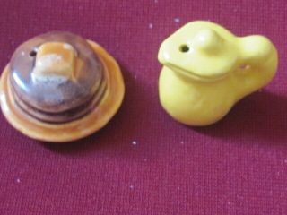 Vintage Arcadia Minature Salt & Pepper Shakerss,  The Syrup And The Pancakes