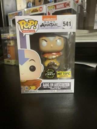Aang On Airscooter Chase Funko Pop