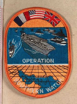 Us Navy Operation Southern Watch Patch 1990’s