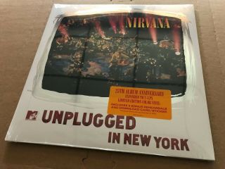 Rare Nirvana - Mtv Unplugged In York Colored Vinyl 2xlp