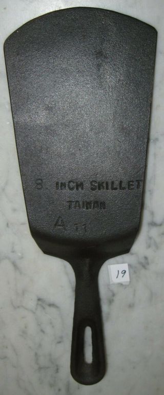 Vintage Cast Iron Spatula From A Cracked / Skillet