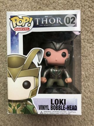 Funko Pop Marvel Loki From Thor The Mighty Avenger 02