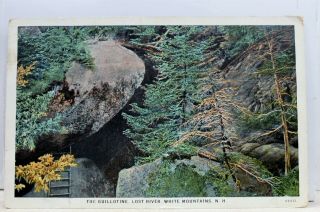 Hampshire Nh White Mountains Lost River Guillotine Postcard Old Vintage Card