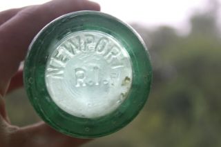 Pat.  D - 105529 Coca Cola Bottle Newport Rhode Island Ri 1943 Rare