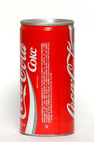 1990 Coca Cola can from Venezuela,  World Cup Italia ' 90 / Espana 2