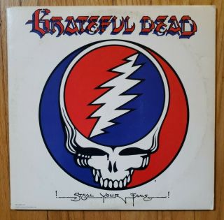 Grateful Dead - Steal Your Face Gatefold 2 Double Vinyl Lp 1976 Ex
