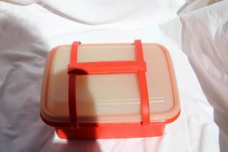 TUPPERWARE Pack N’ Carry Lunch Box Container,  10 piece set plus handle 2