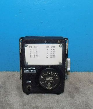 Us Army Signal Corps Bc - 442 - A Antenna Relay Unit Dummy Load Meter Western Elec