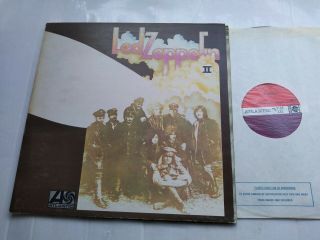 Led Zeppelin - Ii - Uk 1969 1st Press Atlantic Vinyl Lp Lemon Song