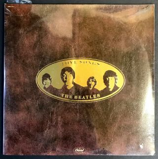 The Beatles Love Songs 1977 2lp Vinyl Capitol Gold Embossed Cvr