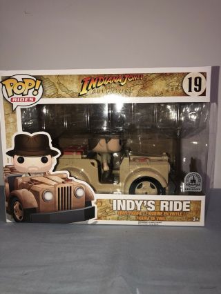 Funko Pop Disney Park Exclusive Indiana Jones Ride