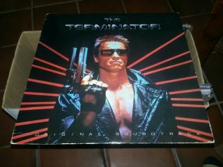 The Terminator Soundtrack Vinyl Lp 1984 Enigma Records
