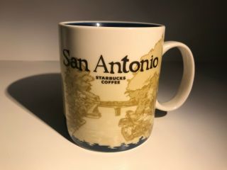 Starbucks City Mugs San Antonio Texas Global Icon Series With Sku