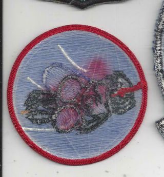 PATCH USAF 22nd TACTICAL FIGHTER SQUADRON TFS BITTBURG AB,  GERMANY JD 2