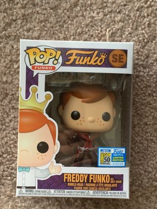 Funko Pop Freddy Ant Man Fundays Sdcc 2019 Comic Con Marvel With Hard Stack