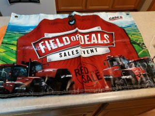 Case Ih Field Of Deals Sales Event Vinyl Banner 24 By 36