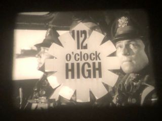 16mm Tv Show,  “12 O’clock High”,  Abc Network Print,  Commercials,  1965
