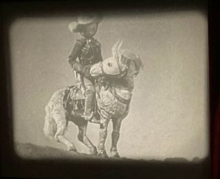 16mm Stop Motion Puppet Classic,  Black & White Singing Cowboy Spoof.  Fun 2