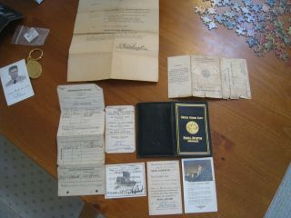 Wwii Navy Aviator Certificate & Documents Us Naval Air Station Key West Florida