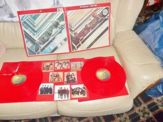 The Beatles Double Album 1962 - 1966 Greatest Hits On Red Vinyl Limited Edition