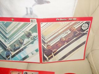 THE BEATLES DOUBLE ALBUM 1962 - 1966 GREATEST HITS ON RED VINYL LIMITED EDITION 2