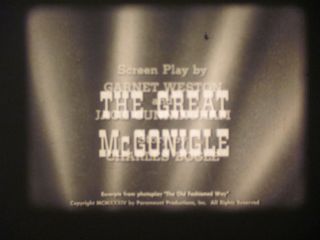 16 Mm B & W Sound 857 Castle Films W C Fields The Great Mcgonigle 1934