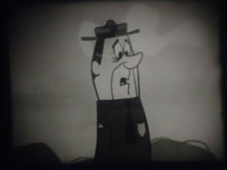 16mm Hanna Barbera Cartoons Black and White 1600 ' 3