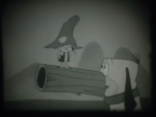 16mm Hanna Barbera Cartoons Black and White 1600 ' 6