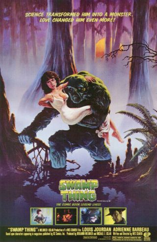 16mm Theatrical Feature Film Preview " Swamp Thing " 1982 Wes Craven